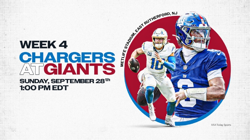 New York Giants vs. Los Angeles Chargers: Live coverage, breaking news, highlights