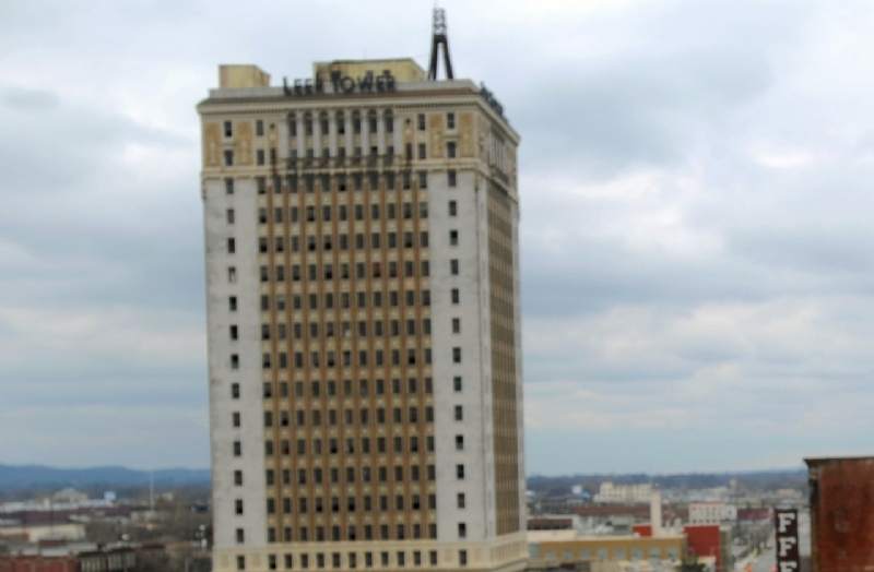 Historic downtown Birmingham tower opening ballroom event venue with bar and fine dining