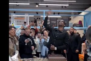 Travis Scott Honors Virgil Abloh With Intimate Birthday Tribute At Louis Vuitton Paris Office