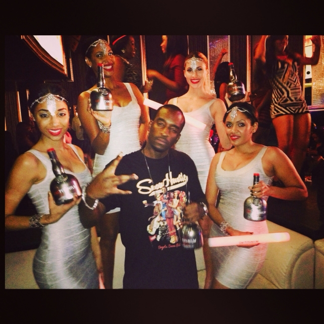 Hennessy Girls and Mike West at club Bamboo