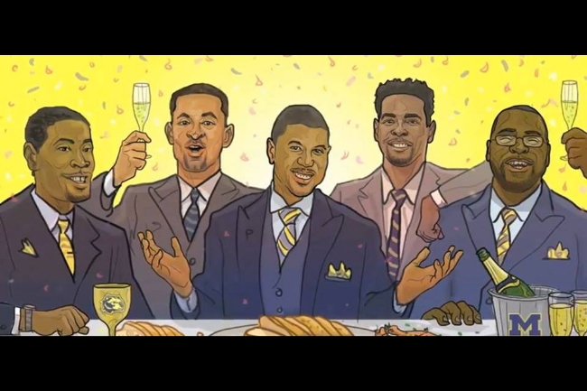 An artist rendering of The Fab Five