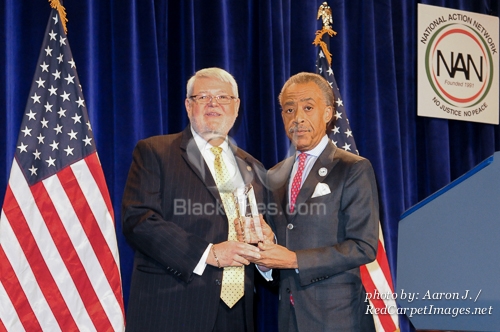 Honoree J. David Cox, Sr and Rev Sharpton