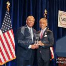 Honoree Larry Thompson and Rev Sharpton