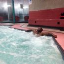 Gotta treat your body well when your working out all the time! 45 min in the jacuzzi makes things better