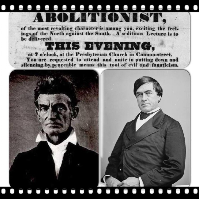 White abolitionists were threatened with violence during slavery too