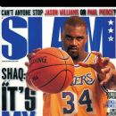 Shaquille O'Neal on the cover of SLAM Magazine