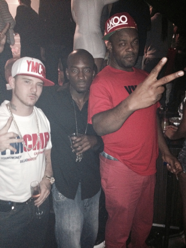 Rocking with the YMCMB click @ Club LIV South Beach