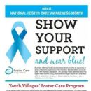 #Repost YOU USUALLY SEE US WEARING PURPLE BUT THIS MAY WE'RE WEARING BLUE FOR "FOSTER CARE AWARENESS MONTH!" SHOW YOUR SUPPORT & SHARE THIS FLYER!!! 