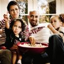 Boris Kodjoe, Nicole Ari Parker and family