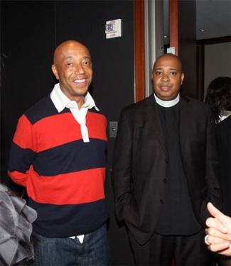 Russell Simmons and Rev Run