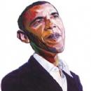 Barack Obama caricature