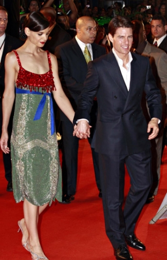 Tom Cruise and Katie Holmes