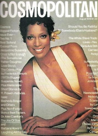 Naomi Sims - Cosmopolitan magazine cover