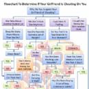 Flowchart To Determine If Your Girlfriend Is Cheating On You
