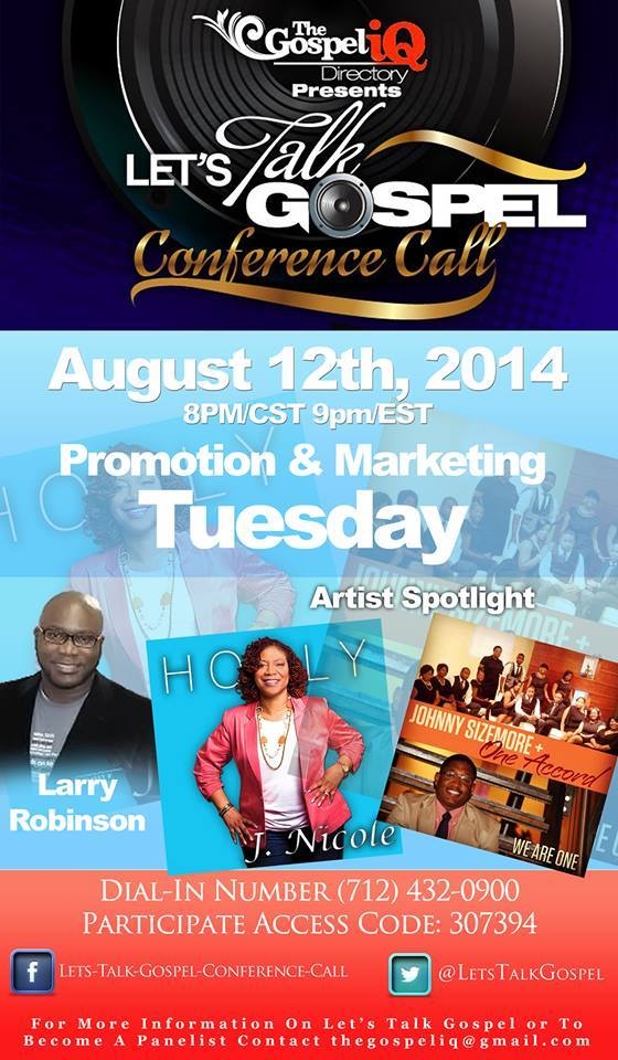 Lets Talk Gospel Conference Call