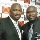 Larry W. Robinson with worship artist Benjamin Cone.