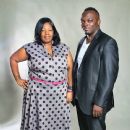 Fred Williams with his wife Gospel Artist Ashley Williams during a promotional photo shoot in Chicago.