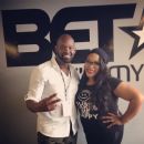 Radio & PR Specialist Larry Howard along with BET Sunday Best Winner Tasha Page-Lockhart.