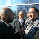 Filmmaker C. Nathaniel Brown interviewing the Legendary Dr. Bobby Jones at the 2014 Trumpet Awards.