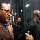Gospel Icon Bobby Jones being interviewed on the Red Carpet by Recording Artist Candace Bryant