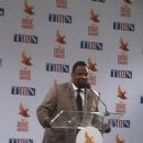 Bishop Hezekiah Walker speaking at Dove Awards