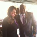 Gospel Central backstage with Actor David Mann