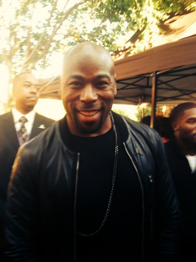 Christian Artist Anthony Evans on Red Carpet  (www.anthony-evans.com)