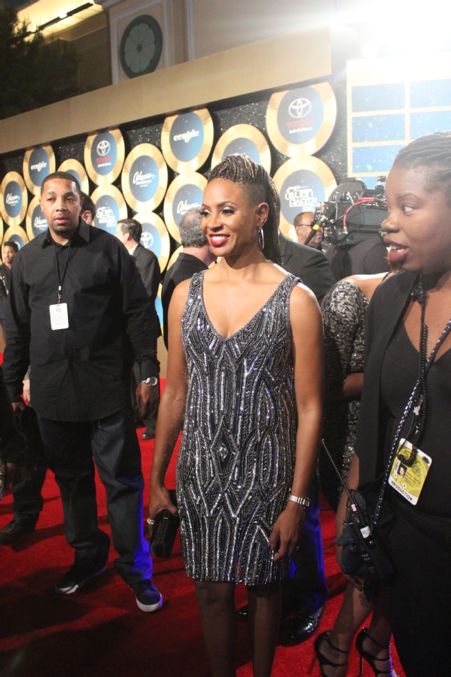 Music Legend MC Lyte on Red Carpet