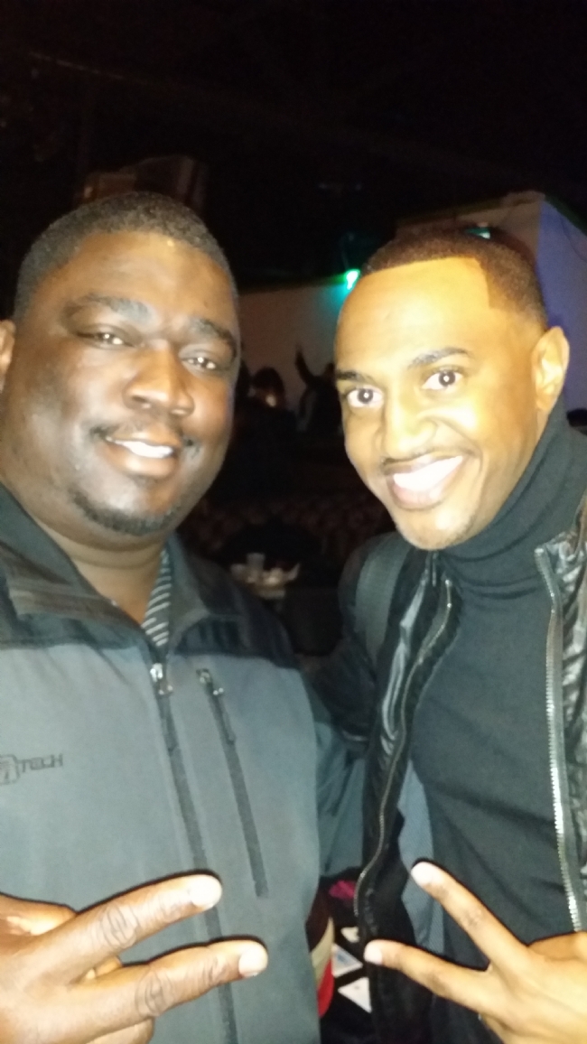 Hanging with Recording Artist Jonathan Nelson at Urban Soul Cafe
