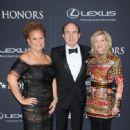 BET Chairman and CEO Debra Lee, Viacom CEO Philippe Dauman and Wife