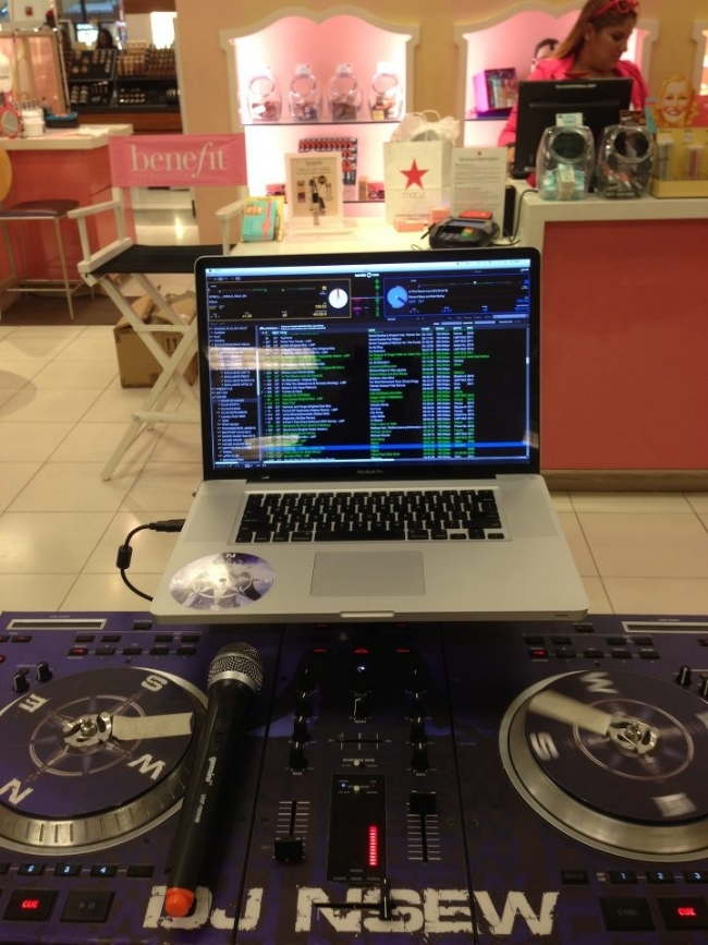 MY EQUIPMENT AT MACY'S FOR BENEFIT COSMETICS EVENT
