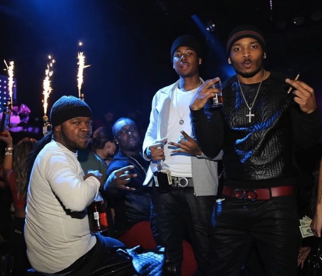 Chine Music Recording Artist Yung Stakks & Dough From Da Go - Dolphin Nightclub - Chicago, IL