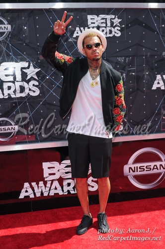 Singer Chris Brown