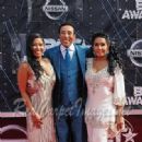 Singer Smokey Robinson and family