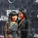 Rapper Nicki Minaj and her Mom