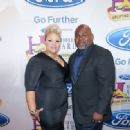 Actor David Mann with Singer / Actress wife Tamela Mann