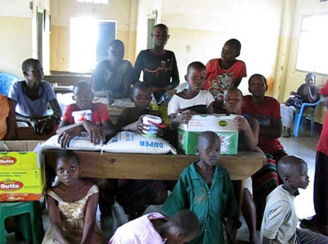 Karamoja Uganda Mission; Moroto Food Distribution, October 2015