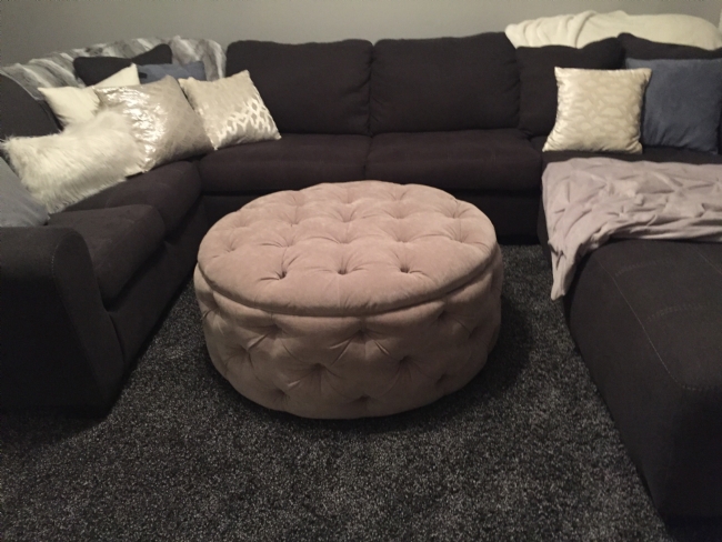 New ottoman from Havertys