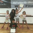 Salsa kids with Kathy