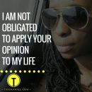 I Am Not Obligated...