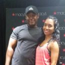 HIP-HOP RECORDING ARTIST FRANKY MAFIA AND SINGER ROZONDA CHILLI THOMAS OF SUPER GIRL GROUP TLC