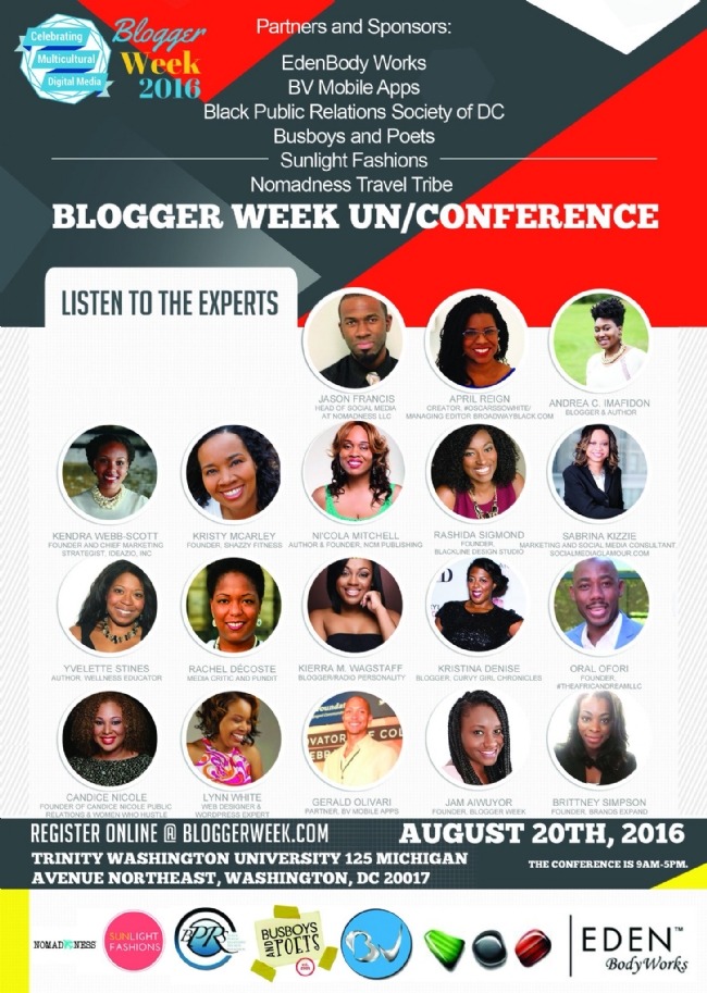 #BloggerWeek 2016