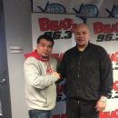 W/ Fat Joe at The Beatz 96.3 Studio