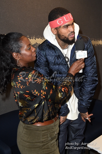 Dave East being interviewed