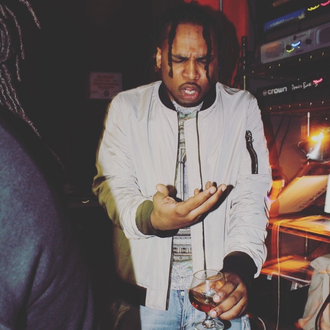 Dough From Da Go & Bruus at Danny's Bar Midnites N Yidnyke Listening Party