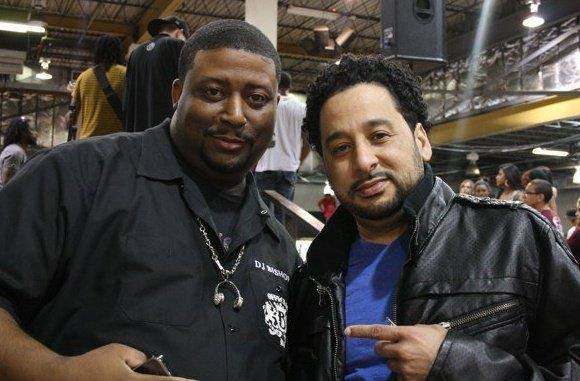 DJ Bishop w/ comedian Michael Shawn