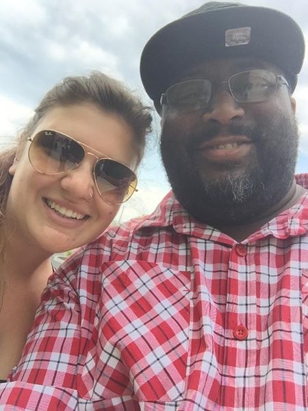 DJ Bishop with singer/songwriter Brooke DiCaro