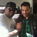 DJ Bishop w/ singer/actor Christopher Williams