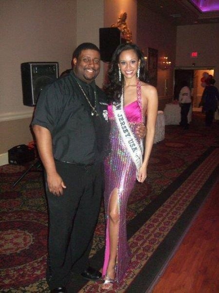DJ Bishop w/ Miss New Jersey USA Chenoa Greene