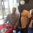 DJ Bishop w/ Philadelphia Phillies legend Mitch "Wild Thing" Williams